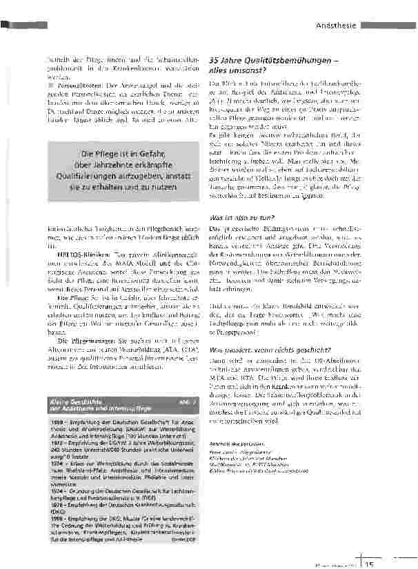 Vorschauseite 3: Ende in Sicht?