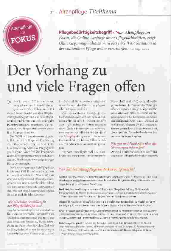 Vorschauseite 2: Der Vorhang zu und viele Fragen offen