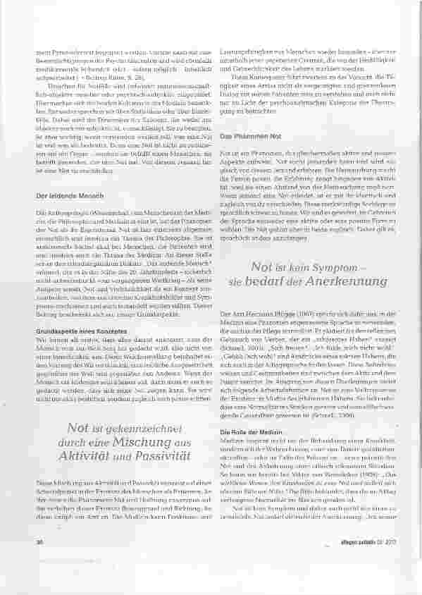 Vorschauseite 2: Was ist Not?