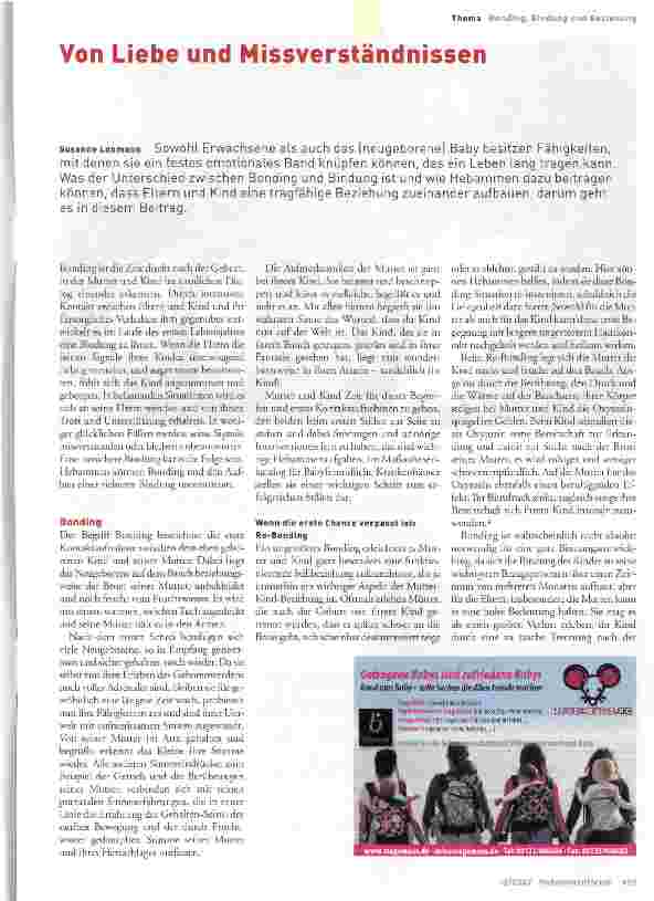 Vorschauseite 1: Von Liebe und Missverständnissen