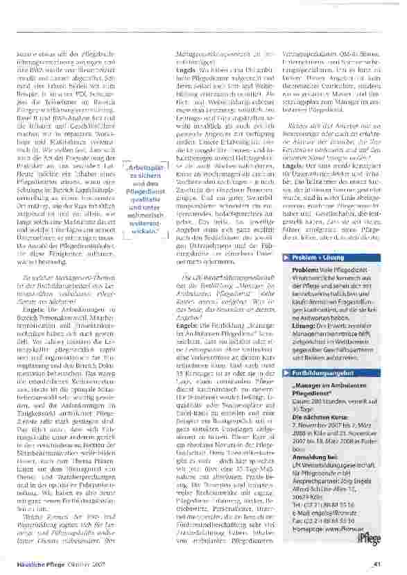 Vorschauseite 2: Verlangt wird ein neuer Typ Unternehmenslenker