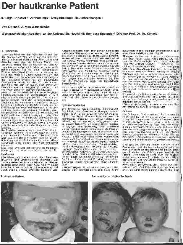Vorschauseite 1: Der hautkranke Patient Spezielle Dermatologie: Erregerbedingte Hautkrankheiten II