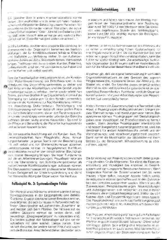 Vorschauseite 3: Identität und Wandel Strukturveränderungen und Entwicklung eines Leitbildes