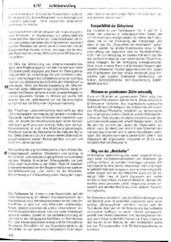 Vorschauseite 4: Identität und Wandel Strukturveränderungen und Entwicklung eines Leitbildes