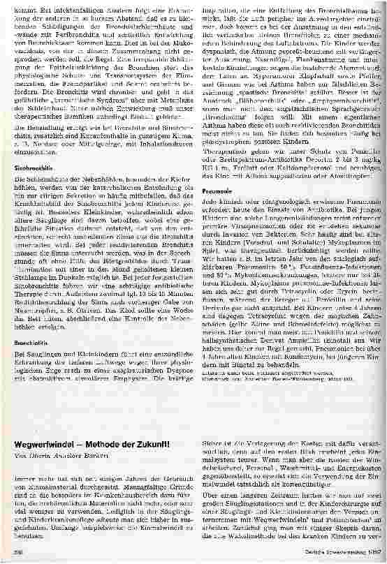 Vorschauseite 4: Der banale Infekt der Luftwege und seine Behandlung