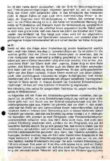 Vorschauseite 2: Zur Früherfassung von Entwicklungsverzögerung und Minderbegabung