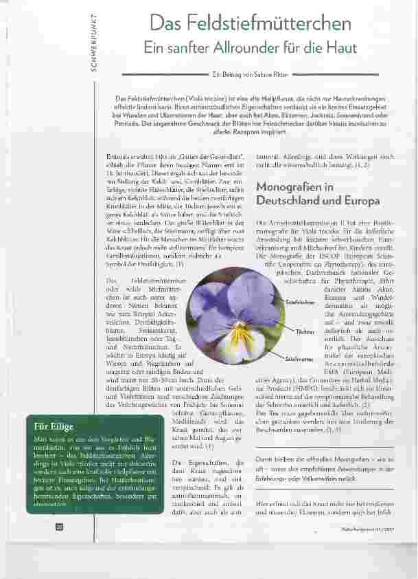 Vorschauseite 1: Das Feldstiefmütterchen