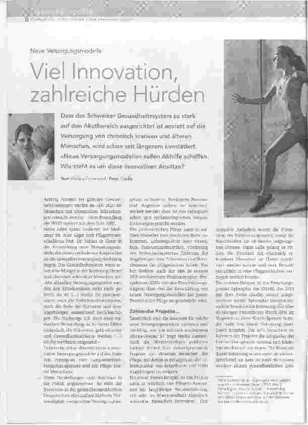 Vorschauseite 1: Viel Innovation, zahlreiche Hürden