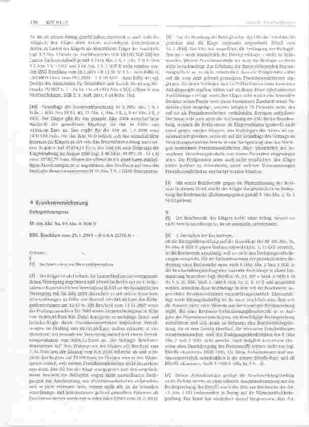 Vorschauseite 1: Richtgrößenregress