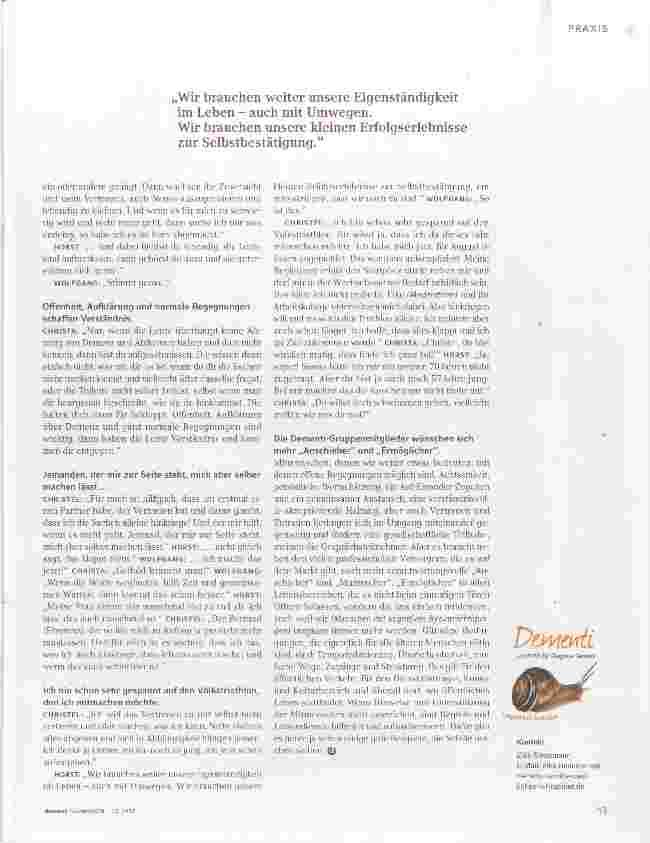 Vorschauseite 3: Teilhabe: dazugehören, akzeptiert werden und lebendig bleiben