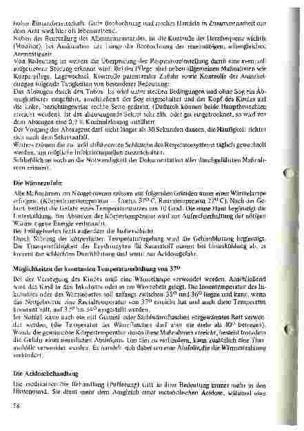 Vorschauseite 3: Die Asphyxie, ihre Ursachen, die Behandlung und die Pflege