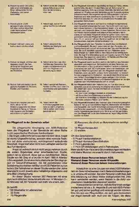 Vorschauseite 5: Pflegerische Versorgung von AIDS-Patienten zu Hause,, Weiß die ......