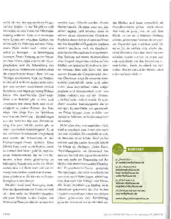 Vorschauseite 4: Eine große Einladung, Gesundheit mal zu fühlen