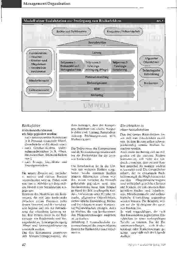 Vorschauseite 2: Gefahren richtig einschätzen - Risikomanagement am Beispiel einer Sozialstation