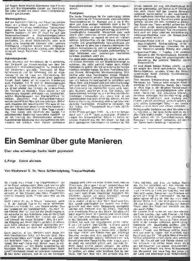 Vorschauseite 1: Ein Seminar über gute Manieren 6. Folge: Salem aleikum