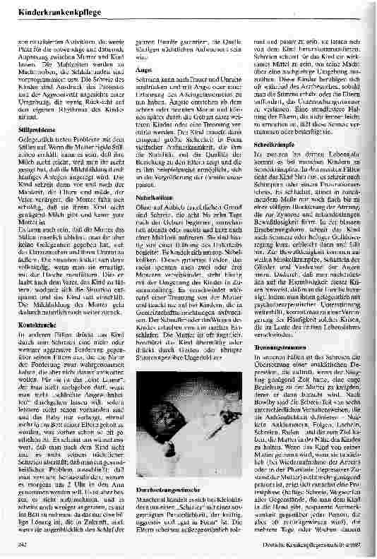 Vorschauseite 4: Weinen und Schreien des Kleinkindes