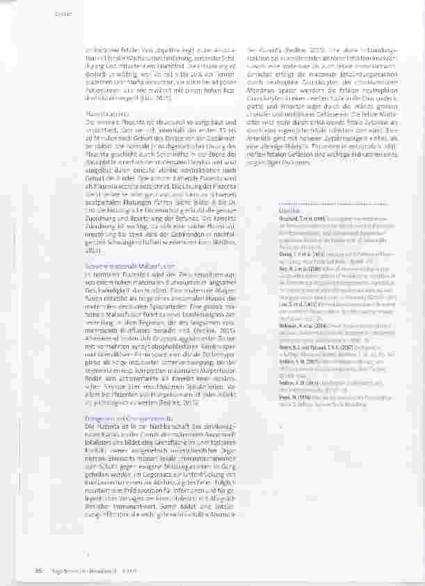 Vorschauseite 5: Morphologische Untersuchung der Plazenta trägt zur Behandlung von Mutter und Kind bei