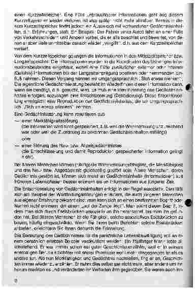 Vorschauseite 4: Gedächtnisstörungen und Verwirrtheit bei älteren Menschen