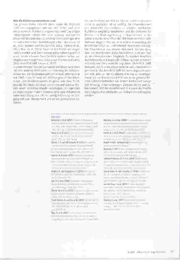 Vorschauseite 4: Die Remifentanil-PCA sicher zur Geburt einsetzen