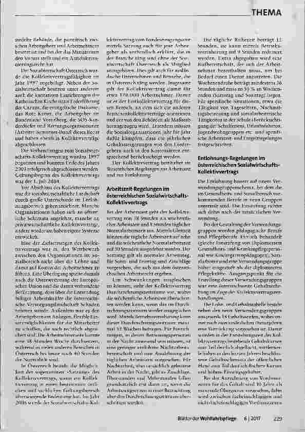 Vorschauseite 2: Für eine starke Branchenvertretung In Österreich regelt ein Kollektivvertrag die Arbeitszeit und die Entlohnung im sozialen Bereich