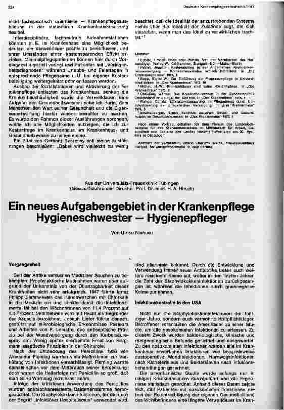 Vorschauseite 4: Die gestufte Pflege im Krankenhaus - ein Beitrag zum Thema der Kosten im Krankenhauswesen
