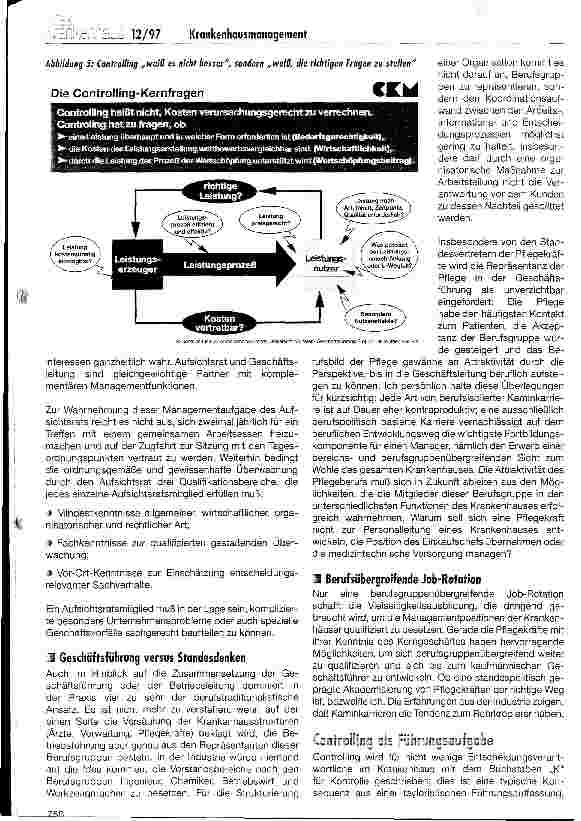 Vorschauseite 6: Leistungsorientierte Führungsstrukturen aus Sicht des Krankenhausmanagements Gibt es moderne Führungsstrukturen?