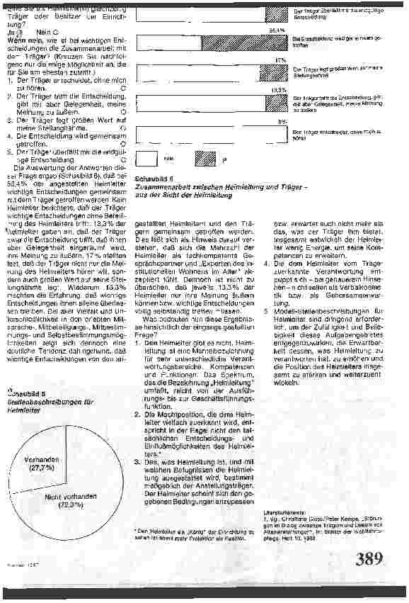 Vorschauseite 3: Der Heimleiter: Verantwortlicher Leiter oder gehorsamer Diener?
