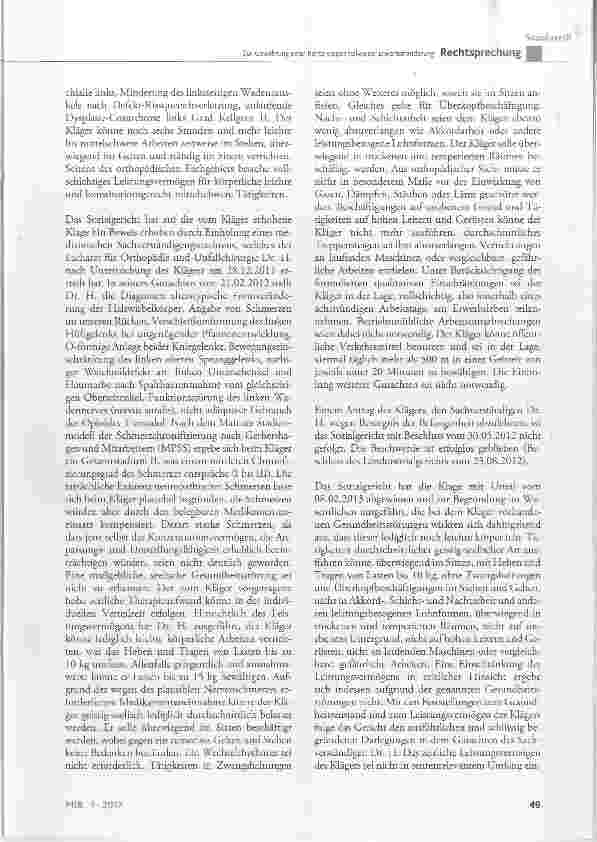 Vorschauseite 3: Zur Gewährung einer Rente wegen teilweiser Erwerbsminderung