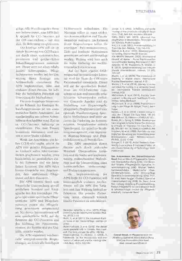Vorschauseite 3: Das Ziel: Langzeitintensivpatienten besser versorgen