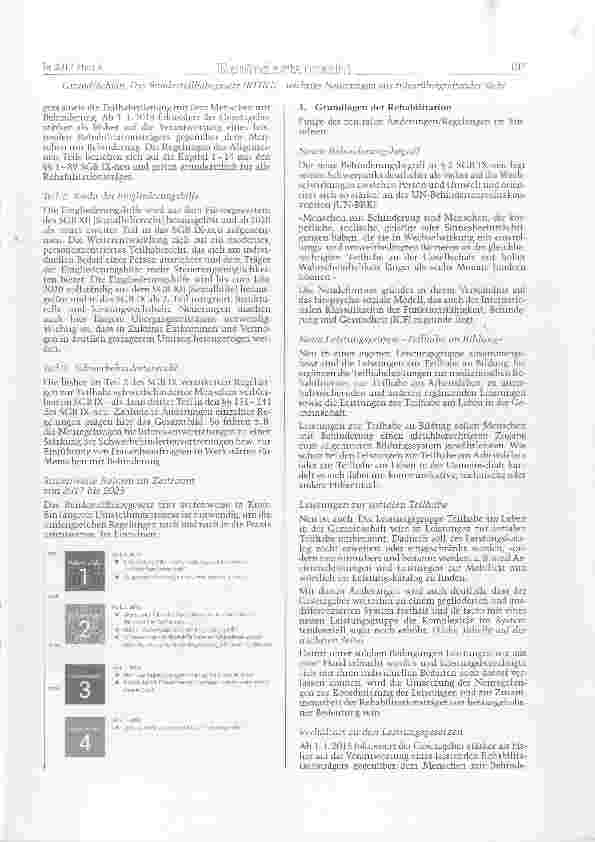 Vorschauseite 3: Das Bundesteilhabegesetz (BTHG) wichtige Neuerungen aus trägerübergreitender Sicht Teil I