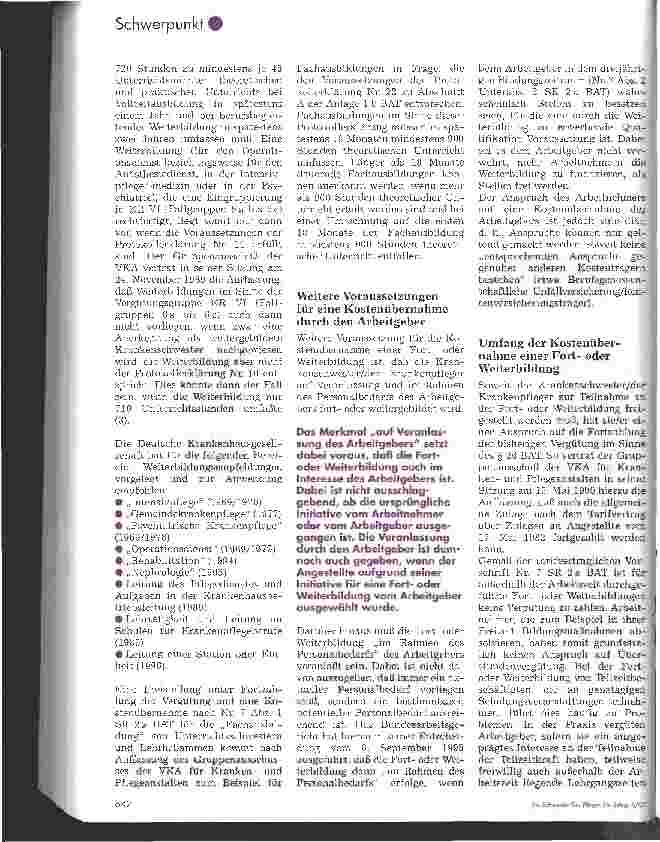 Vorschauseite 3: Voraussetzungen und Grenzen von Rückzahlungsklauseln für Fortund Weiterbildungen im Krankenhaus