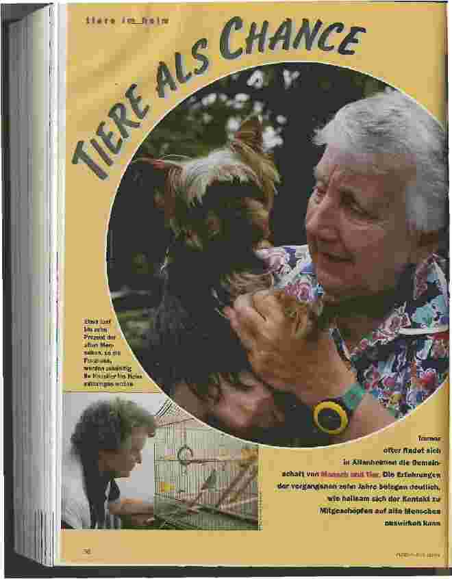 Vorschauseite 1: Tiere als Chance