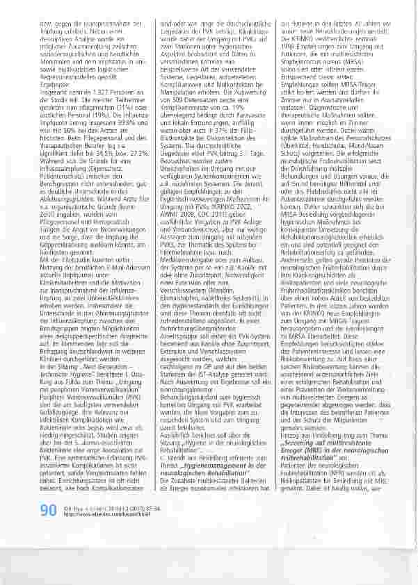 Vorschauseite 4: Bericht über das 12. Ulmer Symposium Krankenhausinfektionen vom 15. bis 17. März 2017