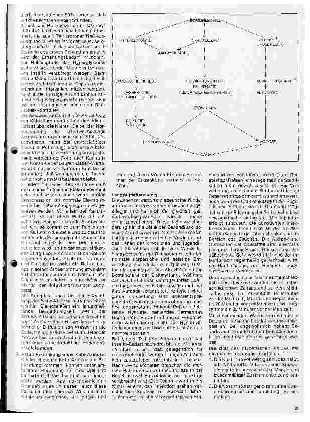 Vorschauseite 2: Kinderheilkunde Vererbte Krankheiten 11. Folge: Diabethes mellitus im Kindesalter