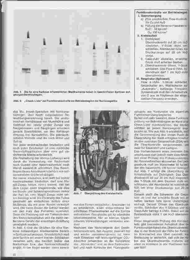 Vorschauseite 3: Akuelle Themen aus Intensivmedizin und Anästhesie 8. Folge: Sicherheitsmaßnahmen in der Anästhesie