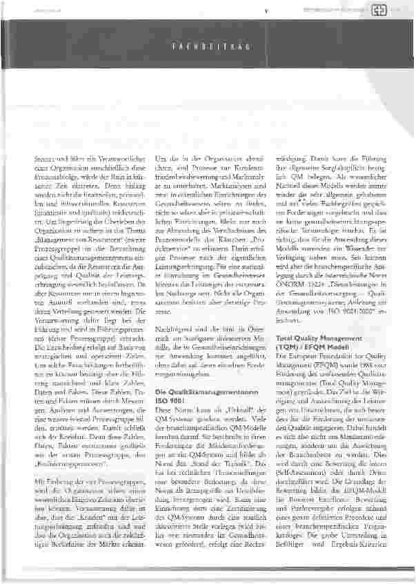 Vorschauseite 2: qualitätsmanagement modelle