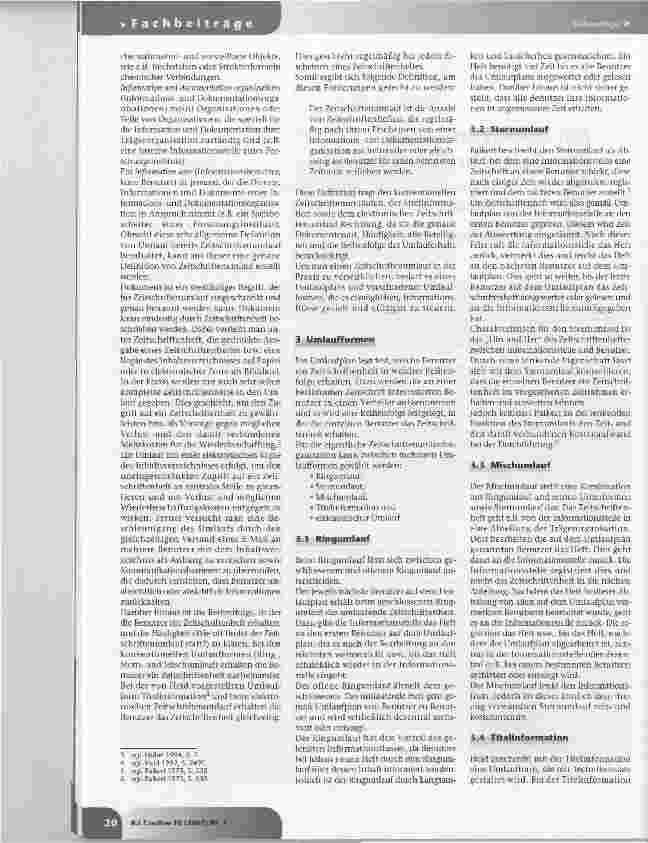 Vorschauseite 2: Elektronischer Zeitschriftenumlauf