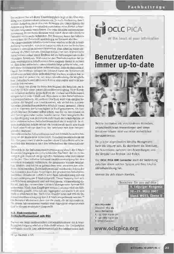Vorschauseite 6: Elektronischer Zeitschriftenumlauf