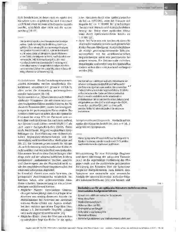 Vorschauseite 2: Postoperative AkutschmerztherapieDie Rolle der Regionalanästhesie