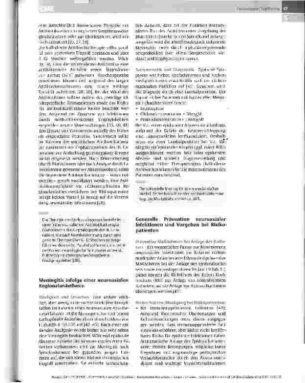 Vorschauseite 6: Postoperative AkutschmerztherapieDie Rolle der Regionalanästhesie