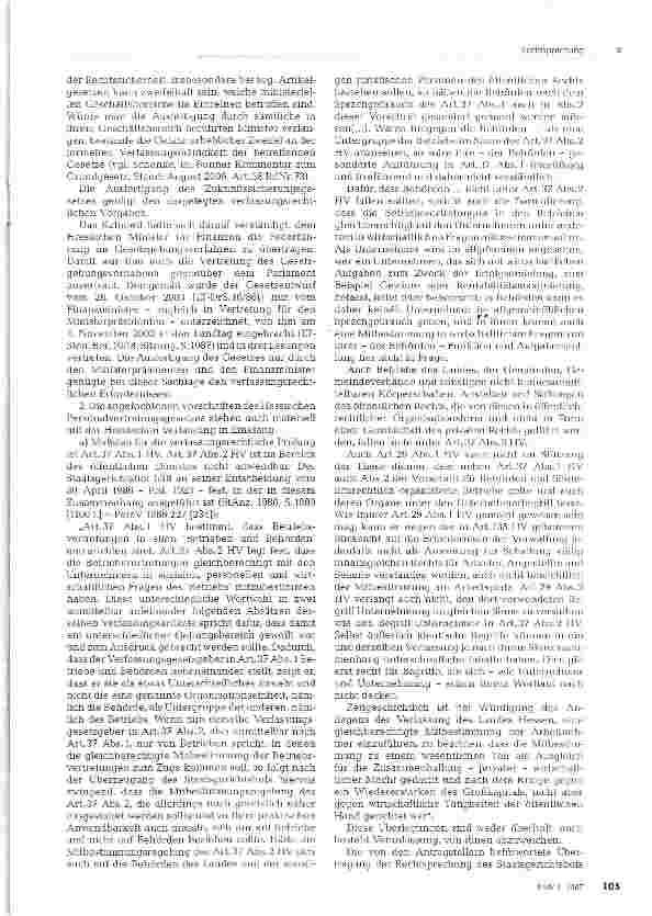 Vorschauseite 6: Änderungen des HessPersVC verfassungsgemäß