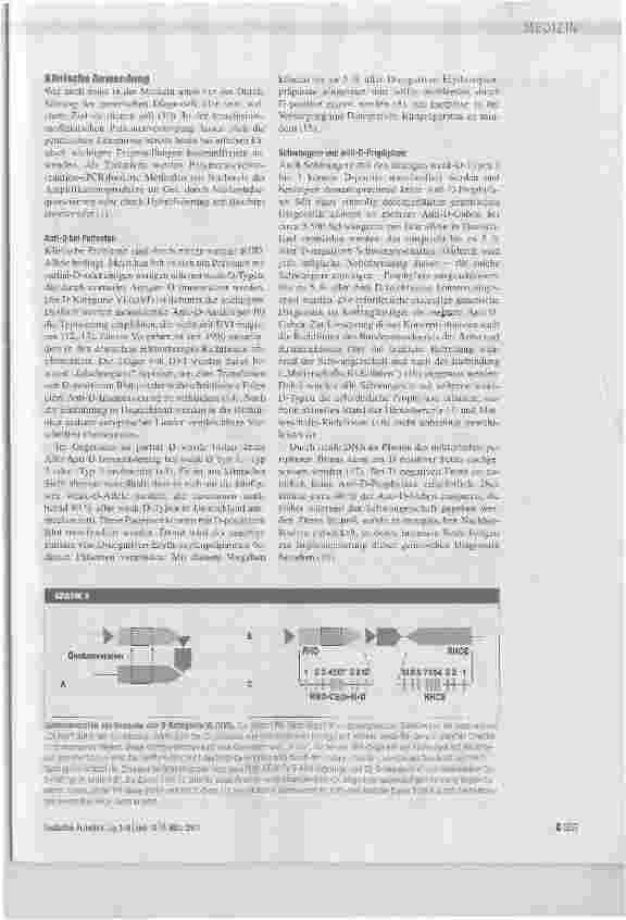 Vorschauseite 5: Genetik des Rhesus-Blutgruppensystems