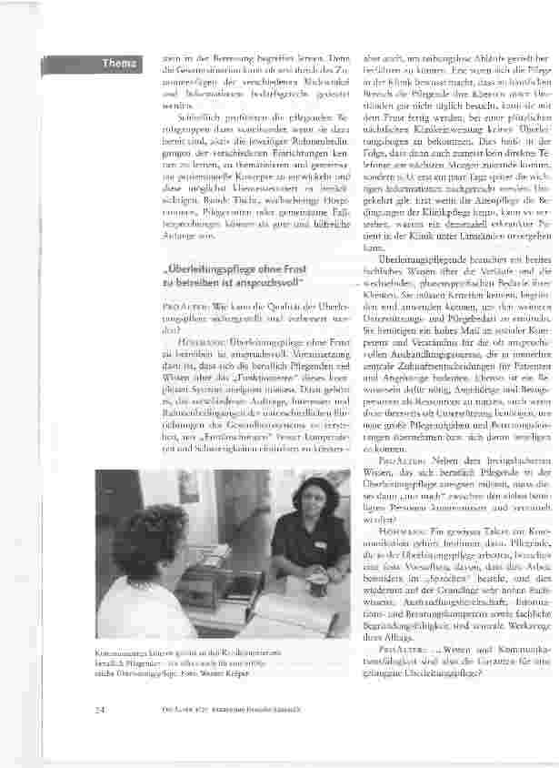 Vorschauseite 3: Verhindern, dass der Klinikaufenthalt zum Horrortrip wird