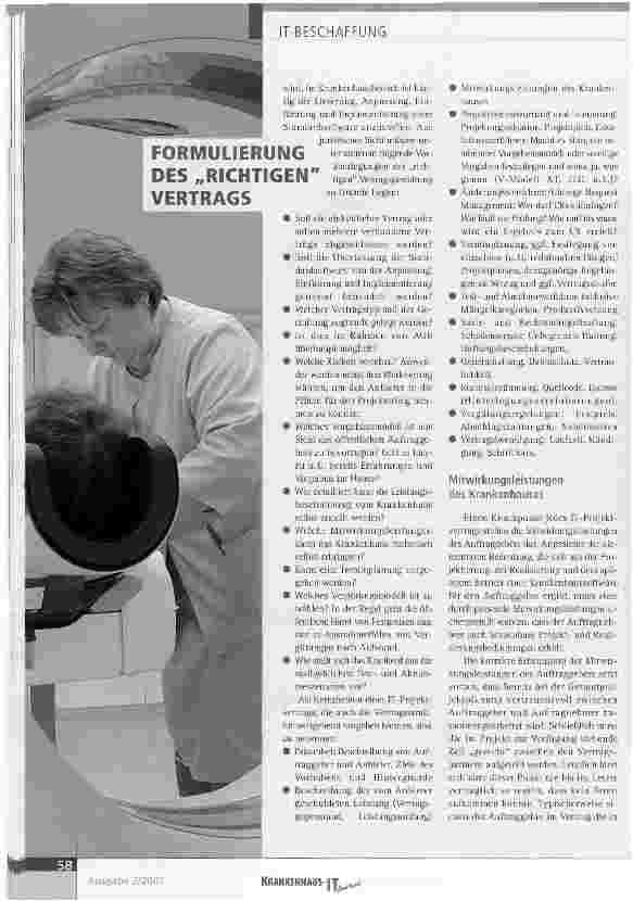 Vorschauseite 3: FORMULIERUNG DES RICHTIGEN VERTRAGS
