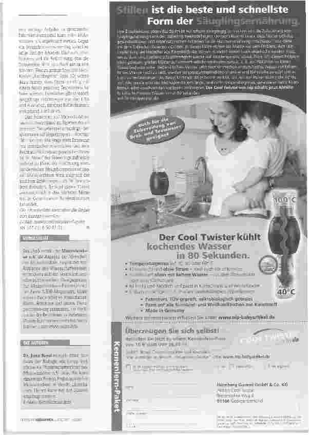 Vorschauseite 3: Mukoviszidose früh erkennen