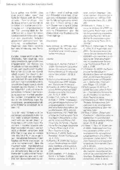 Vorschauseite 3: Schwerpunkt Klinische SozialarbeitPerspektive Psychiatrische Familienpflege?
