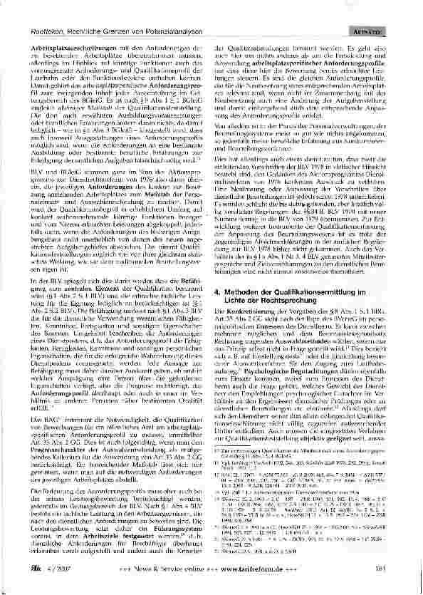 Vorschauseite 3: Rechtliche Grenzen von Potenzialanalysen1