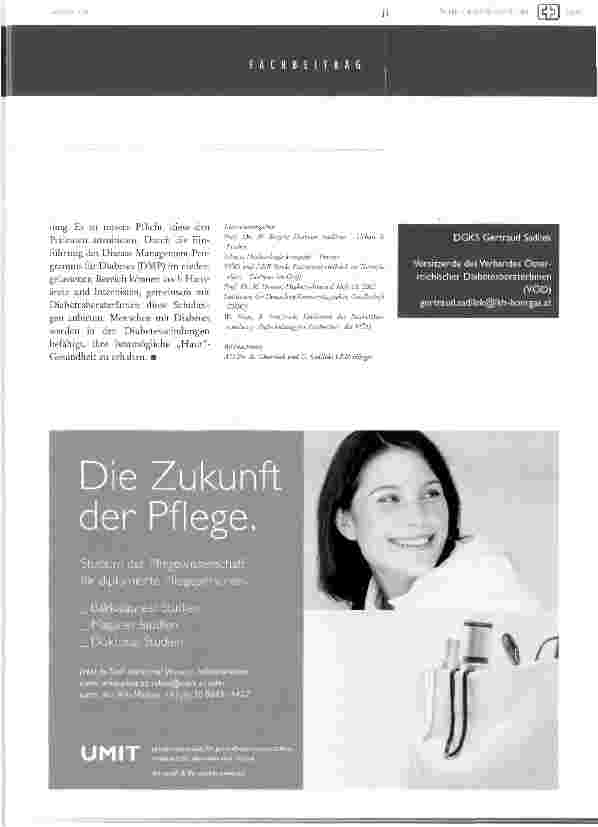 Vorschauseite 5: Diabetes ist auch Hautsache!
