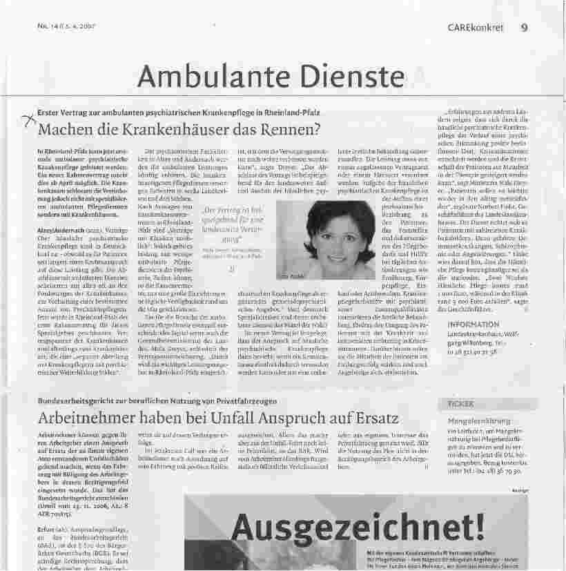 Vorschauseite 1: Machen die Krankenhäuser das Rennen?