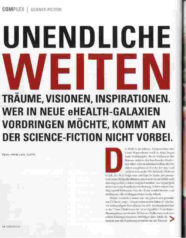 Vorschauseite 1: UNENDLICHE WEITEN